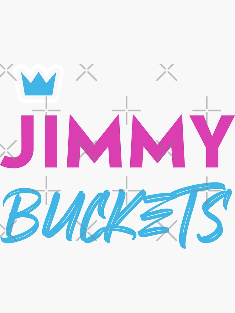 "Jimmy Buckets, Jimmy Butler, Miami Heat Fan Art" Sticker for Sale by