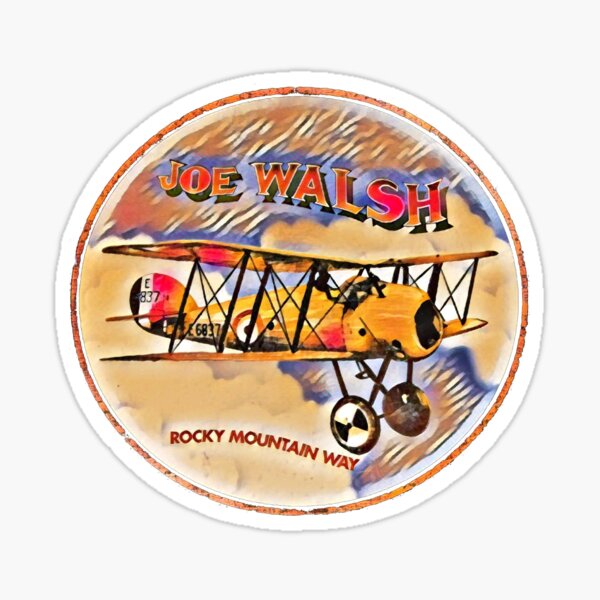 Item preview, Joe Walsh Rocky Mountain Way Modern Art Edit designed and sold by lushglory.