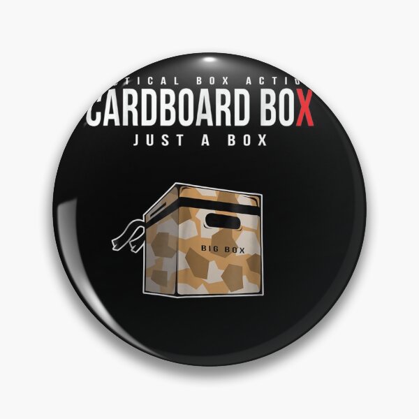 Item preview, Cardboard Box Gear and Apparel for Video Games designed and sold by davidtornado22x.