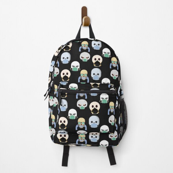 Item preview, Skull With Facemask halloween sticker pack 1 designed and sold by unclejab.