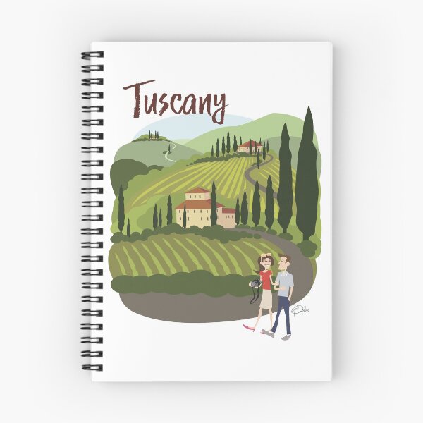Item preview, Couple Touring Tuscany  designed and sold by Patrick Scullin.