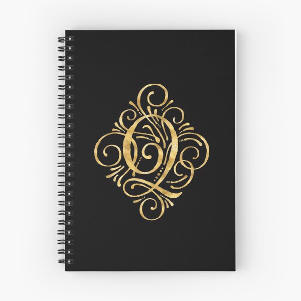 Aperçu de l'œuvre Lettre d'or Q créée et vendue par junkydotcom.