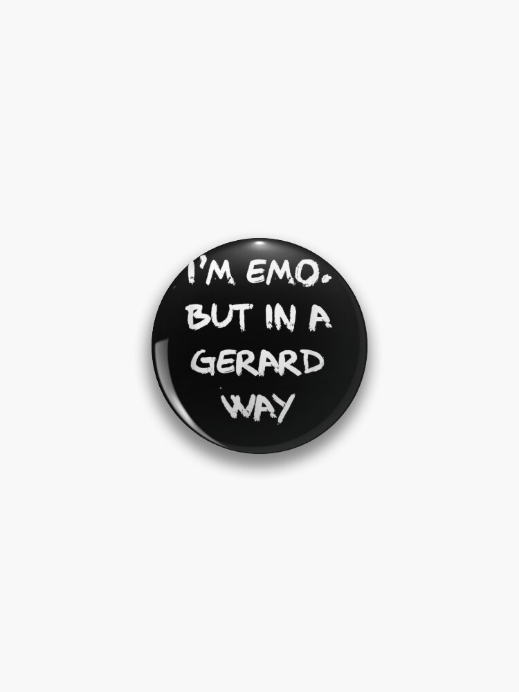 Emo Inside Pin