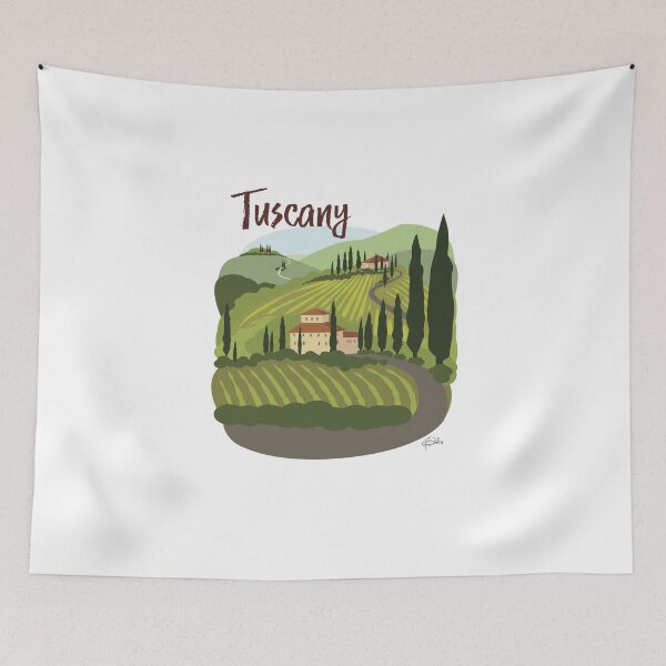 Item preview, Tuscan Vineyards  designed and sold by Patrick Scullin.