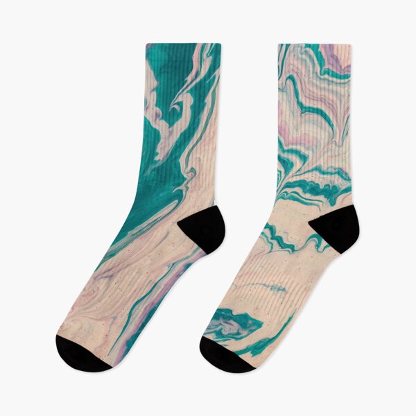 Item preview, Pale Pink Blue Fluid Acrylic Paint designed and sold by Vector Scout Lab.