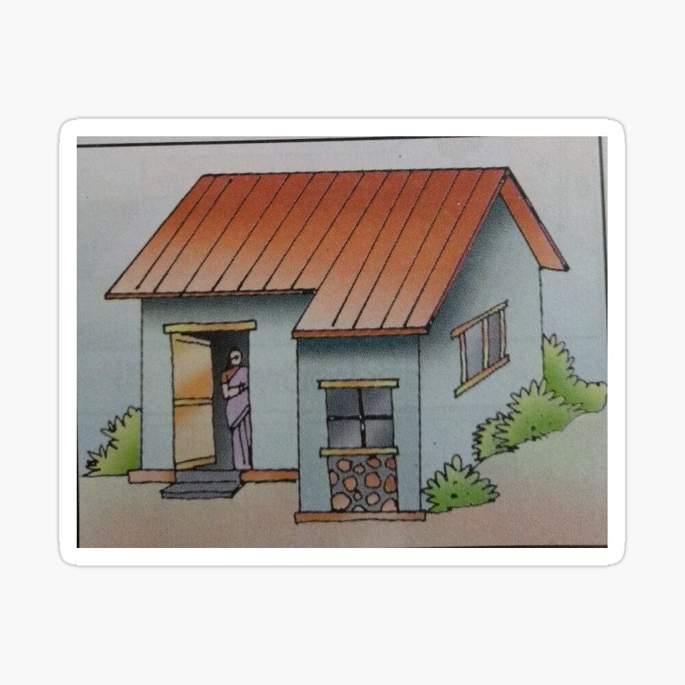 House cartoon or house Clipart cartoon isolated on white background Stock  Vector | Adobe Stock