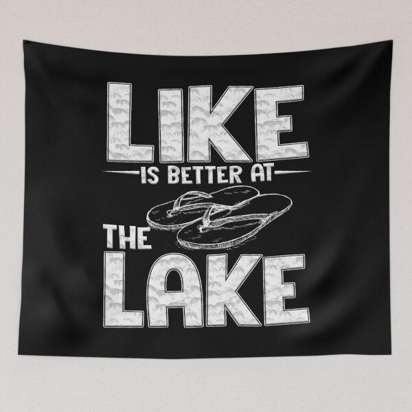Item preview, Life Is Better At The Lake designed and sold by Charles Brian.
