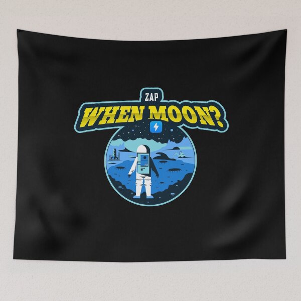 Item preview, Zap Oracles When Moon  designed and sold by Bitcoin-Fashion.