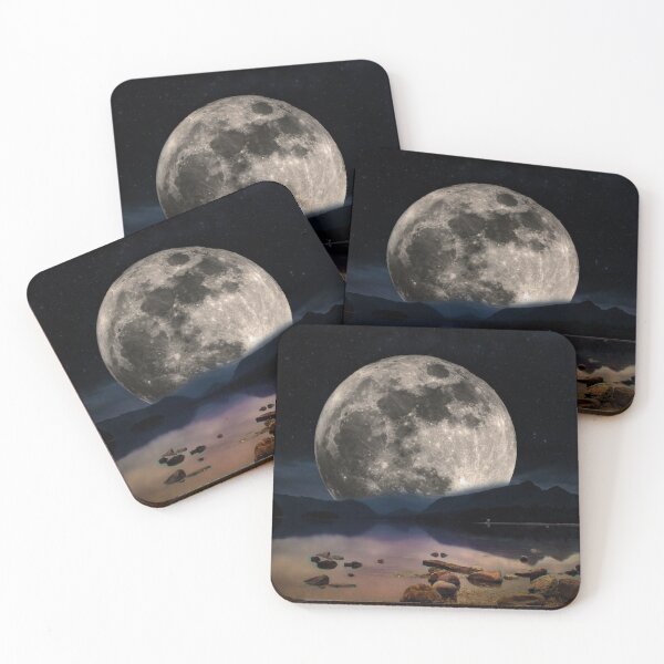 Item preview, Catbells Derwentwater -Full Moon Lake District Landscape Collection   designed and sold by WizardsWorld.