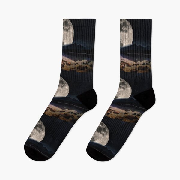 Item preview, Catbells Derwentwater -Full Moon Lake District Landscape Collection   designed and sold by WizardsWorld.