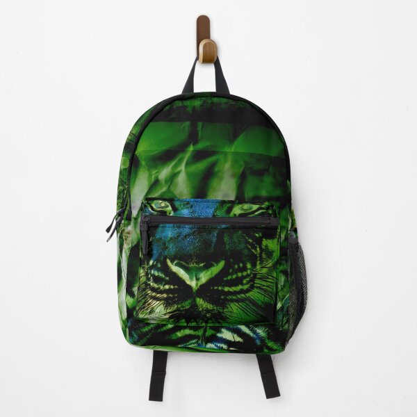 Item preview, Green and Black Tiger Stamp designed and sold by royalblewitup.