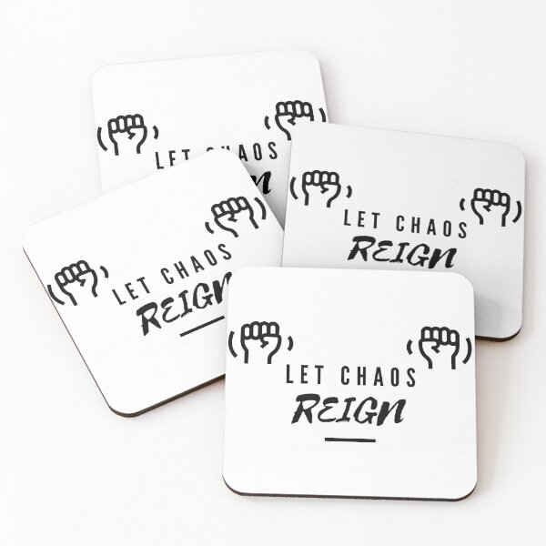 Item preview, Let Chaos Reign (Fists) designed and sold by DeviousDesigns.