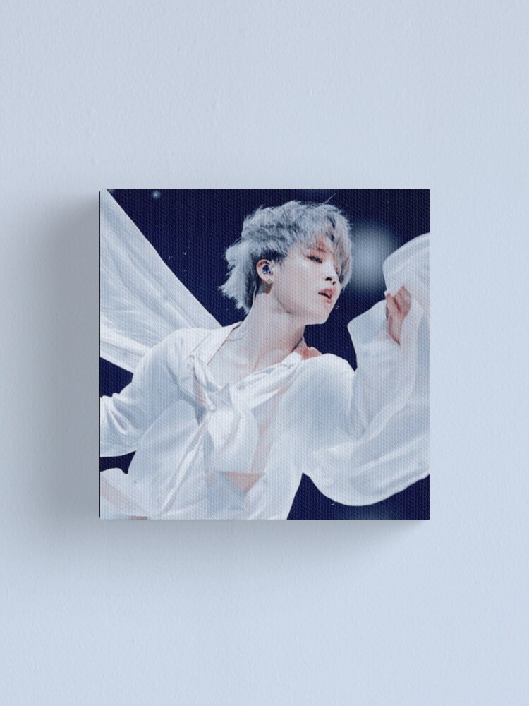 Bts Jimin Fairy Aesthetic Canvas Print By Gminforever5 Redbubble