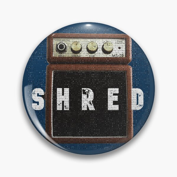 Item preview, SHRED Amp Static Design by HalfEvilMerch designed and sold by Threethreethree.