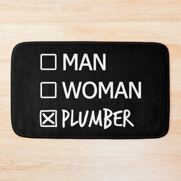 Item preview, Man Woman Plumber designed and sold by color-garden.