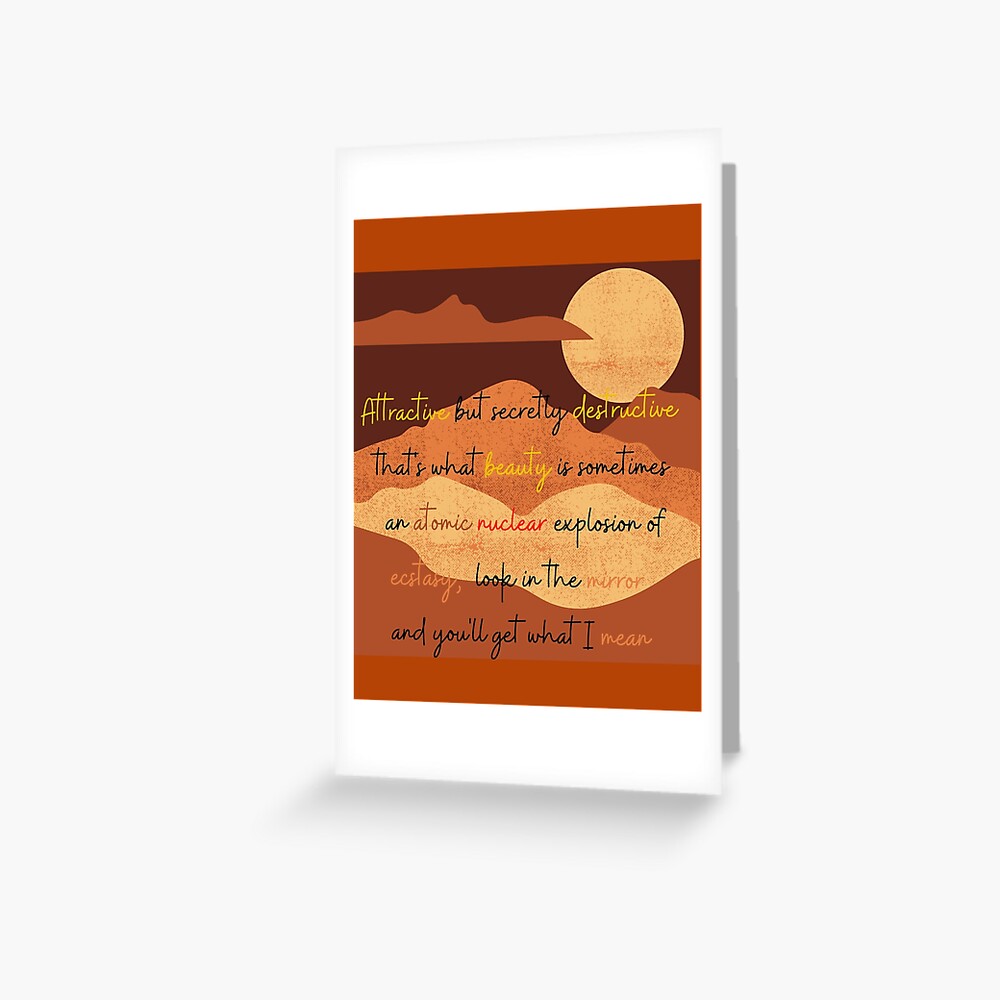 definition-of-beauty-in-different-shades-of-brown-greeting-card-by