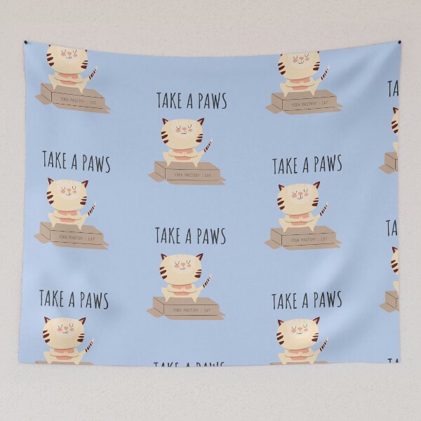 Item preview, Take A Paws. Yoga Mastery : Cat designed and sold by leBoosh-Designs.
