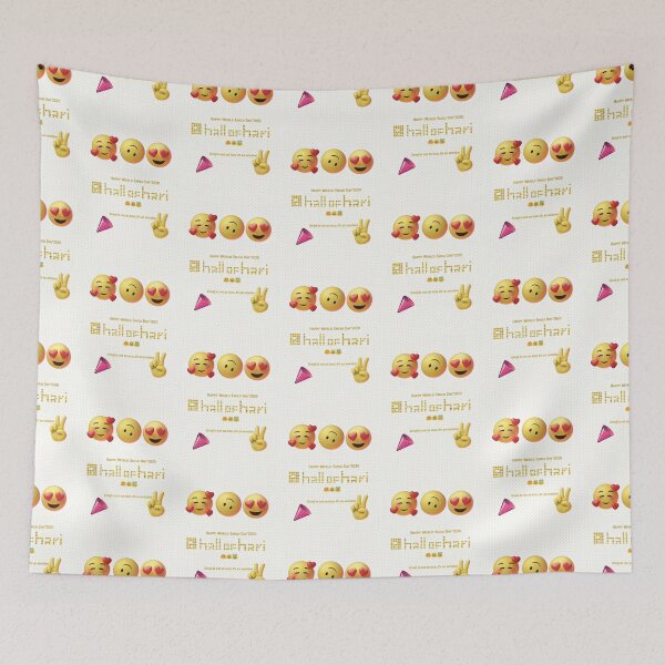 Item preview, Happy World Emoji Day designed and sold by HallofHari.
