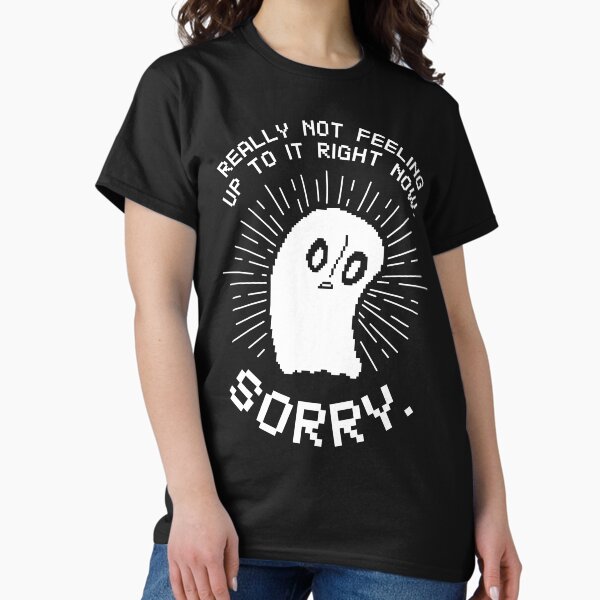 Item preview, Napstablook Not Feeling Up To It designed and sold by LittleChelsea.