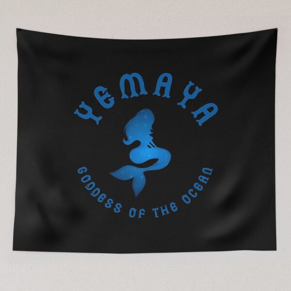 Item preview, Yemaya Orisha Ocean Goddess Mermaid Ifa Yoruba Religion designed and sold by h44k0n.