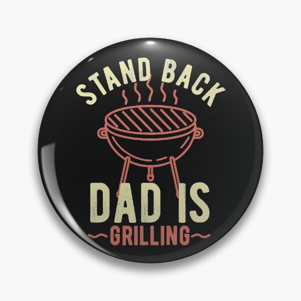 Item preview, Stand Back Dad Is Grilling Vintage BBQ Lover Funny Fathers Day Gift For Guys designed and sold by alenaz.