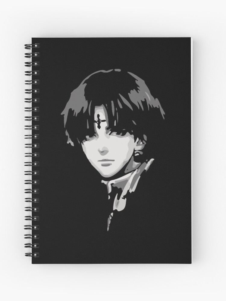 Chrollo Lucilfer Spiral Notebook By Joannehughes Redbubble