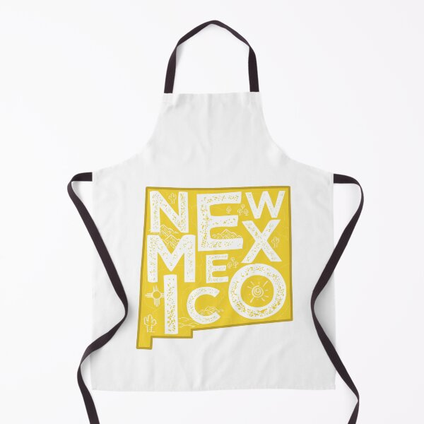 Item preview, New Mexico Map Typography Gold designed and sold by HelloGentry.