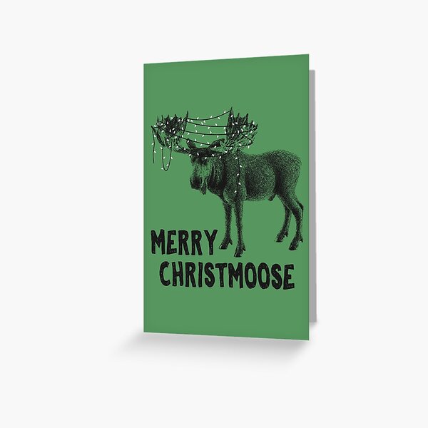 Item preview, Merry Christmoose designed and sold by everinseason.