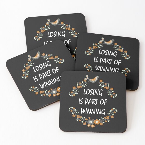 Item preview, Inspirational Quote Losing Is Part Of Winning  designed and sold by Designhub1000.