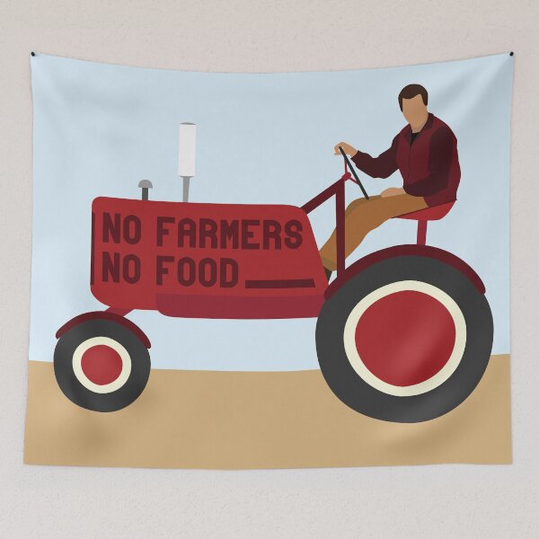 Item preview, No farmers no food designed and sold by Alora Days.