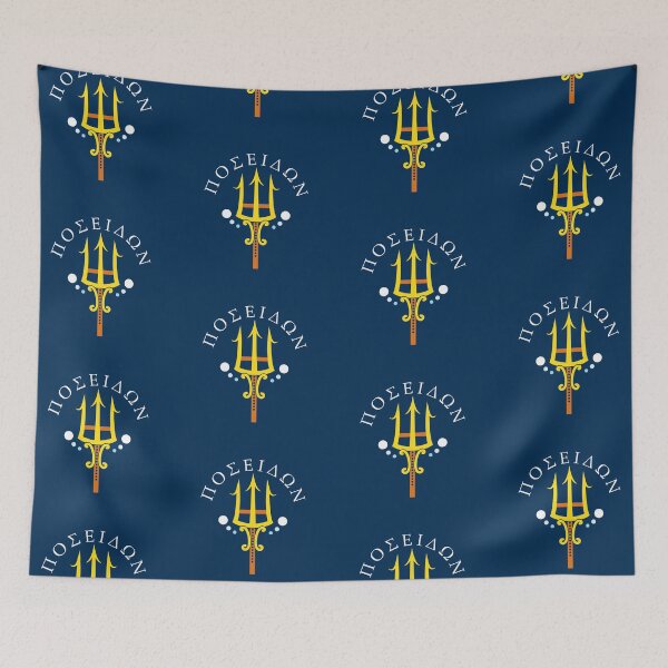 Item preview, Poseidon Trident Greek God Design designed and sold by OwlishArts.