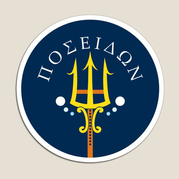 Item preview, Poseidon Trident Greek God Design designed and sold by OwlishArts.