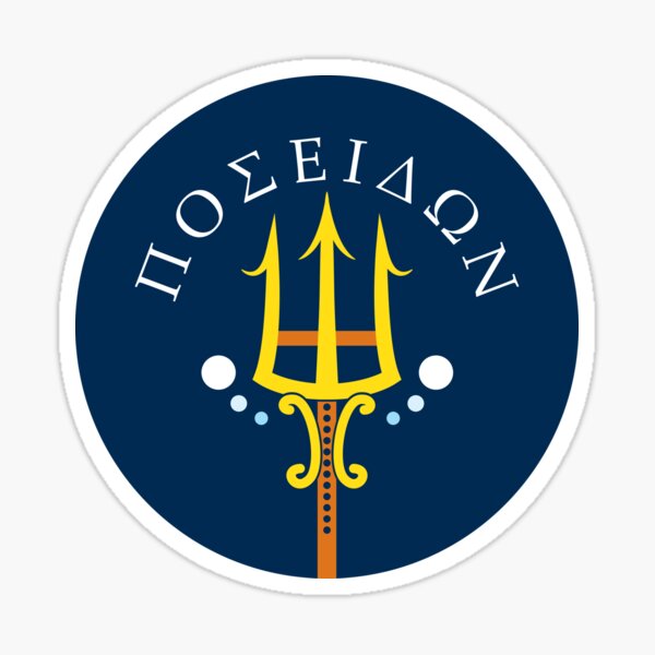 Item preview, Poseidon Trident Greek God Design designed and sold by OwlishArts.