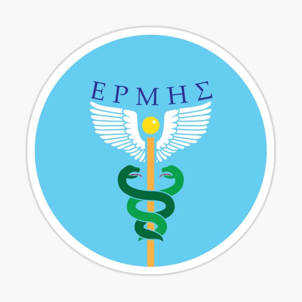 Item preview, Hermes Caduceus Greek God Design designed and sold by OwlishArts.