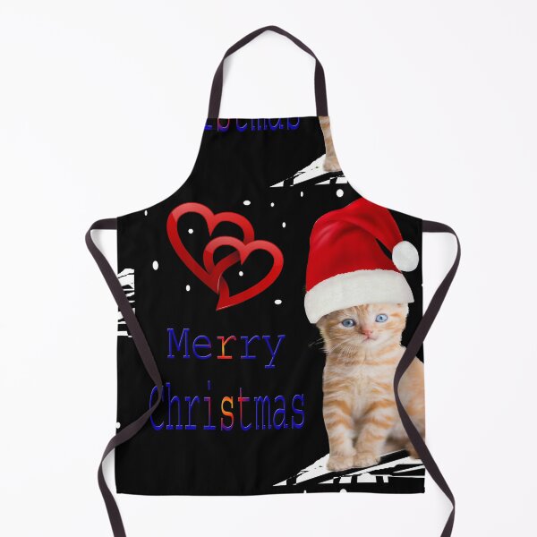 Artikelvorschau, Frohe Weihnachten Kunst für Katzenliebhaber entworfen und verkauft von Rubel's Design.