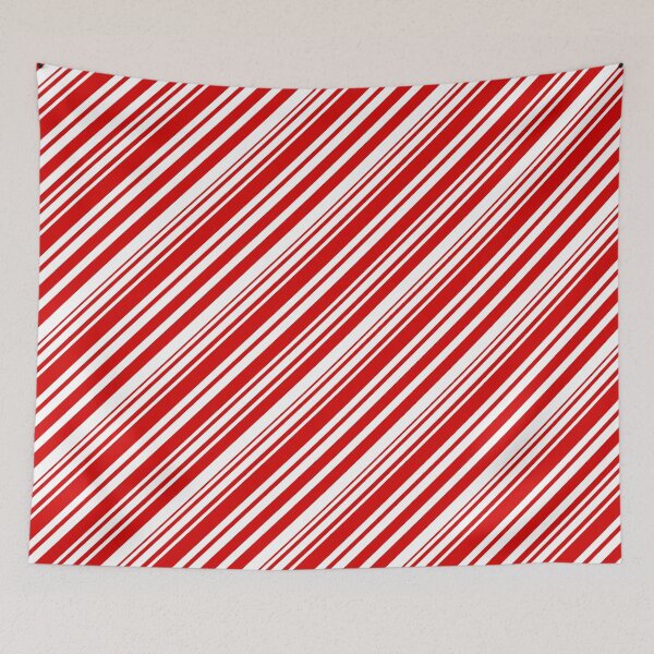 Item preview, candy cane striped pattern designed and sold by ImagineKaye.
