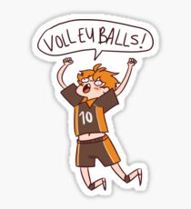 HAIKYUU HINATA SHOUYOU VOLLEYBALLS Sticker