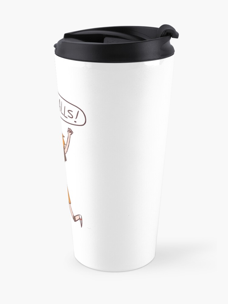 Alternate view of HAIKYUU HINATA SHOUYOU VOLLEYBALLS Travel Mug