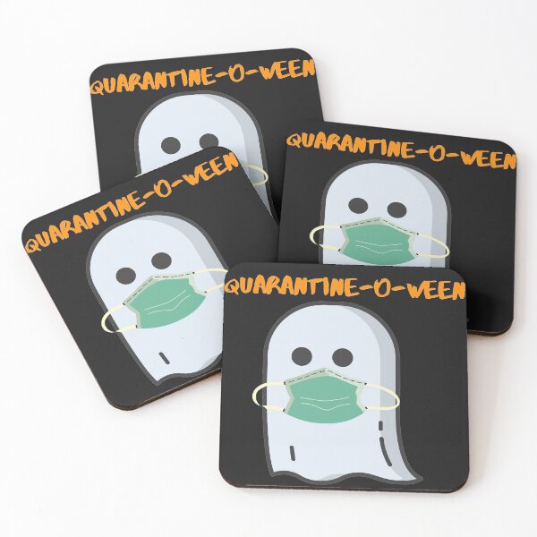 Item preview, QUARANTINE O WEEN 2020 GHOST BLACK 2 designed and sold by unclejab.