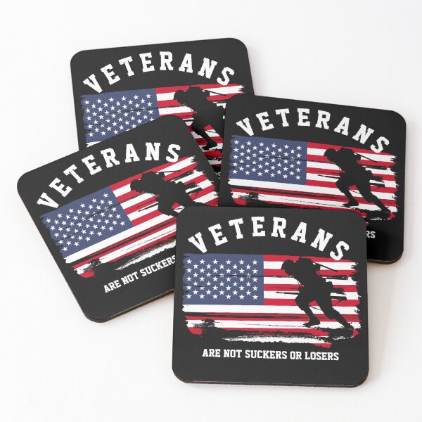Item preview, veterans are not suckers or losers designed and sold by TINASTORESHOPE.
