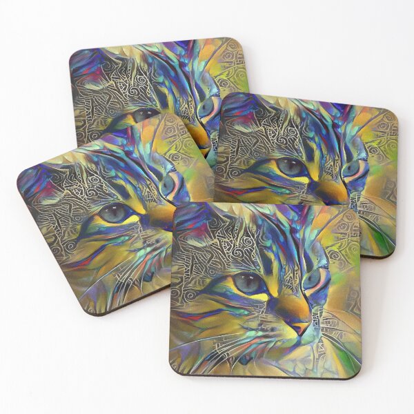 Item preview, Armando, cat, gato, chat, chaton, feline, lea roche paintings designed and sold by L. ROCHE.