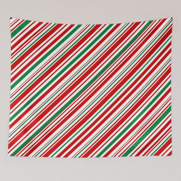 Item preview, candy cane striped pattern designed and sold by ImagineKaye.