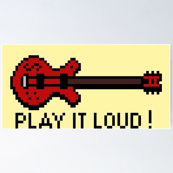 Item preview, Guitar - Play It Loud designed and sold by Fabong.