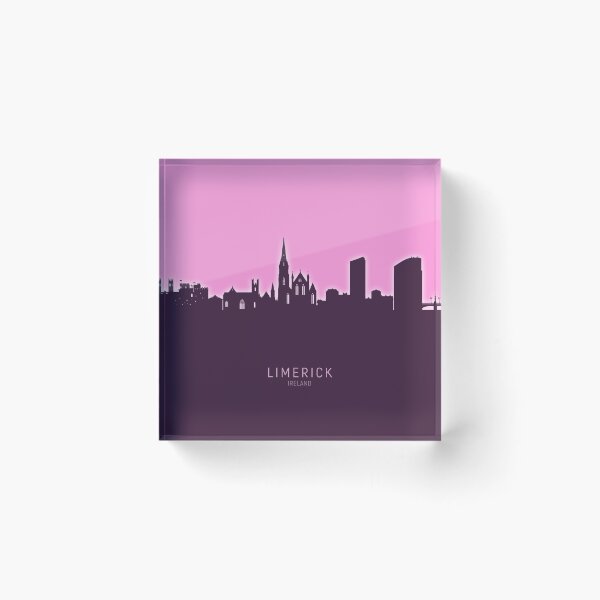 Item preview, Limerick Ireland Skyline designed and sold by ArtPrints.