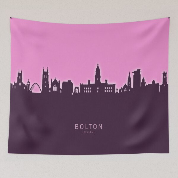 Item preview, Bolton England Skyline designed and sold by ArtPrints.