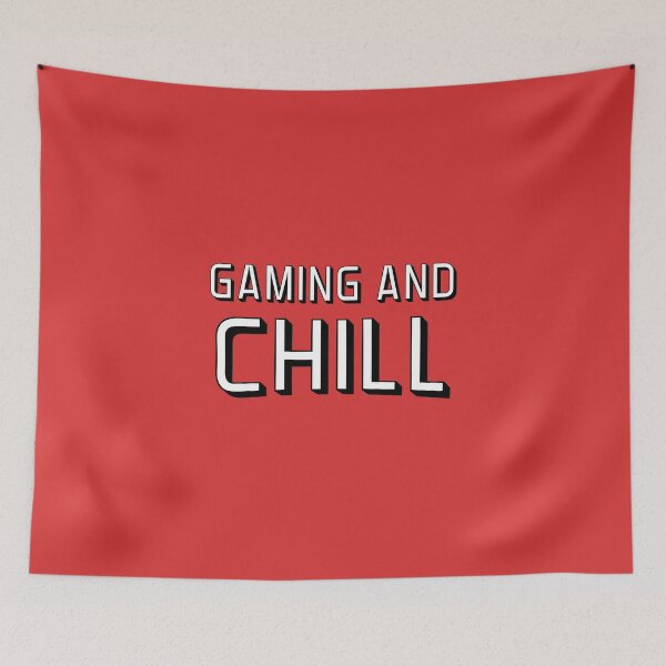 Item preview, Gaming and chill designed and sold by GeekandTek.