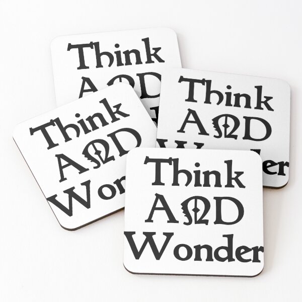 Item preview, Think and wonder designed and sold by Beeffervescent.