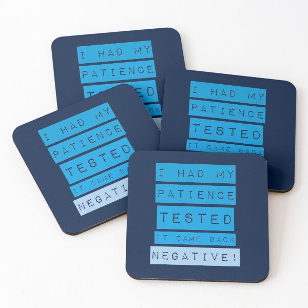 Item preview, I Had My Patience Tested, It Came Back Negative, Funny designed and sold by Funful.