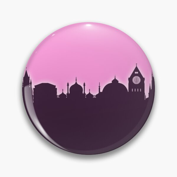 Item preview, Brighton England Skyline designed and sold by ArtPrints.
