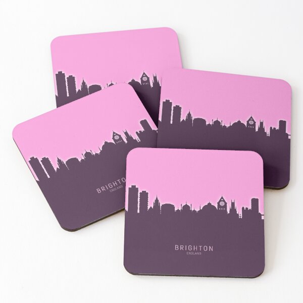 Item preview, Brighton England Skyline designed and sold by ArtPrints.